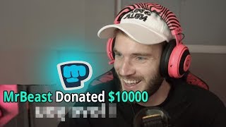 Donating 10000 To Pewdiepie [upl. by Dorraj]