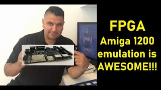 OMG FPGA Amiga 1200 AGA emulation is AWESOME [upl. by Eniamrej]