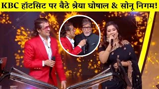 KBC 16 Sonu Nigam and Shreya Ghoshal on KBC hotseatKaun Banega crorepati 16 new Promo [upl. by Turino655]