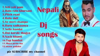 Nepali dj party songs collection 20182075 audio jukebox part 1 [upl. by Gies]