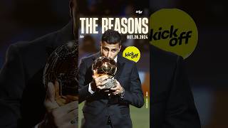 Why Rodri Won The Ballon D’or [upl. by Sauder]