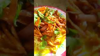 chicken khaowsuey recipe Sanoberamp kirankitchenrecipes [upl. by Chadburn861]