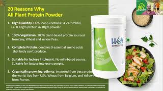 20 Reasons Why Well All Plant Protein [upl. by Brodsky]