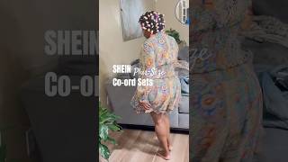 SHEIN Plus Size Coord Sets sheintryon sheinhaul ootd affordablefashion [upl. by Jude]