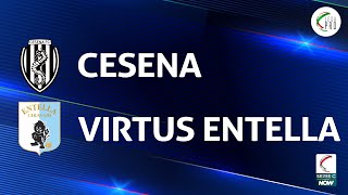 Cesena  Virtus Entella 40  Gli Highlights [upl. by Etnoved]