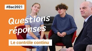 BAC2021  QR avec des lycéens  le contrôle continu dès la 1re [upl. by Lizzy]