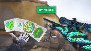 AWP Atheris BEST Sticker Combo in CS2 Best sticker combinations  AWP Atheris [upl. by Charlene31]