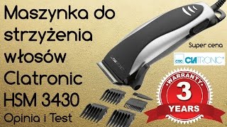 Maszynka do włosów Clatronic HSM 3430 – Opinia [upl. by Euv607]