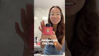 Gift idea Personalized Chili Oil 🔥 [upl. by Oirazan]