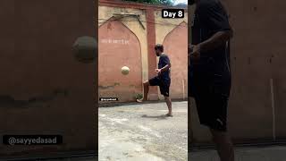 Ball control challenge for 100 days Day 8 Improve you ball control Like a Pro ballcontrol skills [upl. by Aihsem212]