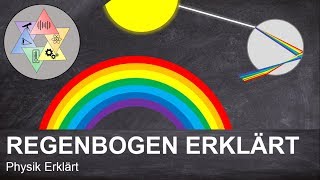 Wie entsteht ein Regenbogen  Regenbogen einfach erklärt  Physik Academy [upl. by Manon237]