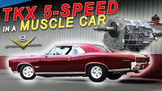 Tremec TKX 5Speed Manual Transmission Conversion at V8 Speed and Resto Shop [upl. by Fu162]