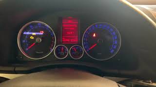 VW Golf 5 GTI Service Reset [upl. by Gittle331]