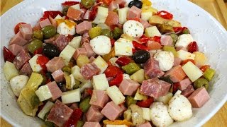 Italian Antipasto  Rossellas Cooking with Nonna [upl. by Akenat]