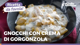 GNOCCHI CON CREMA DI GORGONZOLA  UN GRANDE CLASSICO IRRESISTIBILE 😋🧀 [upl. by Eityak953]