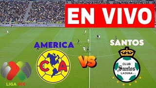 PES 2021🔴EN VIVO CF América VS Santos I⚽MéxicoLiga MX 2024 PARTIDO COMPLETO🏆 EN VIVO HOY [upl. by Akcirderf]