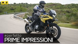 BMW F750GS 2018 TEST poca spesa tanta resa ENGLISH SUB [upl. by Malaspina]