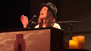 Sitting on the Dock of the Bay cover Sara Bareilles Seattle WA 2013 [upl. by Onairelav]