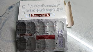 Capsules Sompraz L use in hindi  Sompraz 40 by 75 mg use [upl. by Adnilram2]