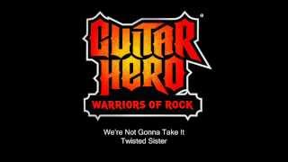 Guitar Hero Warriors of Rock Were Not Gonna Take It [upl. by Anaitsirk]