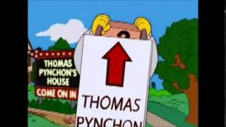 Thomas Pynchon The Simpsons Book Endorsement [upl. by Llekcir]