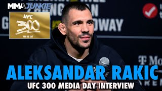 Aleksandar Rakic Expects Title Shot After Jiri Prochazka Bout Decides King of Europe  UFC 300 [upl. by Gene]