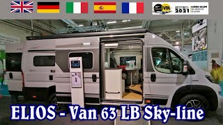 ELIOS  Van 63 LB SkyLine  SVDL ParisLe Bourget 2021 33 [upl. by Ellener]