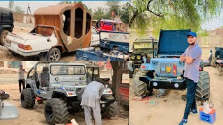 Jeep Restoration Market in Punjab  Fida Jeep Club  Jeep Modified In Toba Tek Singh  Punjab Motors [upl. by Andrey934]