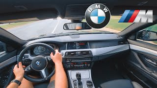 2014 BMW F10 535i MSport  POV [upl. by Atihcnoc]