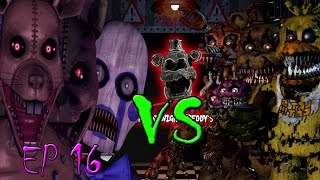 FIVE NIGHTS AT CANDYS vs FIVE NIGHTS AT FREDDYS 4  SLENDERMAN vs BATMAN EP 16 FNF [upl. by Leona]