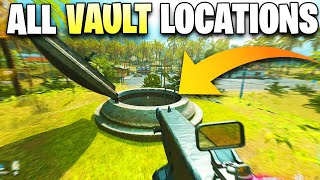 Every SECRET VAULT Location on Caldera  Golden Keycard Vaults Vanguard Warzone [upl. by Ojeillib]