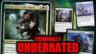 Torens Fist of the Angels Commander MTG Gameplay  The eedi H Channel tribalkai [upl. by Meekyh259]