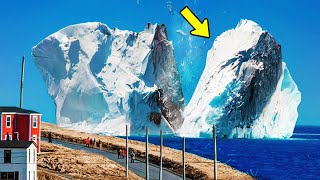 Strange Iceberg Suddenly Collapses Near Village Residents Turn Pale After Finding This Inside [upl. by Raffo]