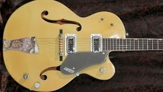 Vintage Guitar Club  GRETSCH G6118 de 1964 USA [upl. by Annahgiel993]