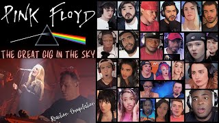 REACTION COMPILATION  Pink Floyd  The Great Gig in the Sky Pulse Concert  Reaction Mashup [upl. by Moser]