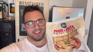 Pizza con l’impasto della Lidl [upl. by Nitsirc311]