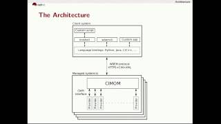 Tomas Smetana  System Management with CIM and OpenLMI [upl. by Motteo]