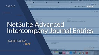 NetSuite Advanced Intercompany Journal Entries Demo [upl. by Ploch558]