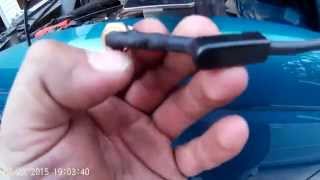 Installing NMO Antenna Fender Mount on 98 Chevy Silverado [upl. by Inek]