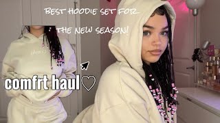 COMFRT haul review  Best hoodie set for fall [upl. by Falda]