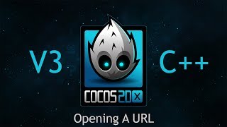 Cocos2dx Tutorial  Opening a URL [upl. by Artur]