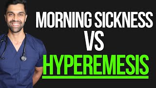 Pregnancy Morning Sickness vs Hyperemesis Gravidarum HG Whats the Difference  Dr Azad [upl. by Mercado]