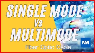 Single Mode vs Multimode Fiber Optic Cable Single Mode vs Multimode Fiber [upl. by Samuella]