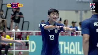 Futsal Asean cup 2024 Thailand vs Vietnams 2  3 [upl. by Franek]