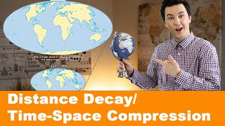 Distance Decay TimeSpace Compression 1 Min APHG Review Shorts [upl. by Pros269]