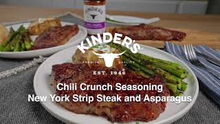 Kinders Chili Crunch NY Steaks [upl. by Frear]