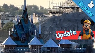 Disneyland Paris Studios Construction Update [upl. by Imot608]