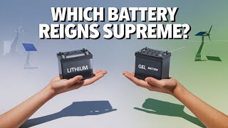 Lithium vs Gel Batteries  Which is Best for Your OffGrid Solar Power System [upl. by Levitt]