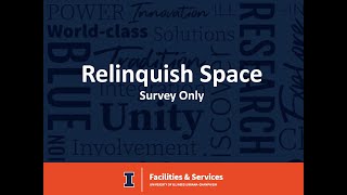 Survey Relinquish Space [upl. by Ahsiemak]