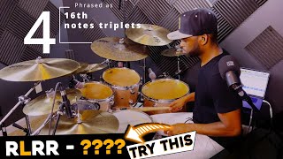 Turn This Beginner Drum Rudiment into Advanced Gospel CHOPS 🔥  Drum Lesson 🥁 [upl. by Kreegar]